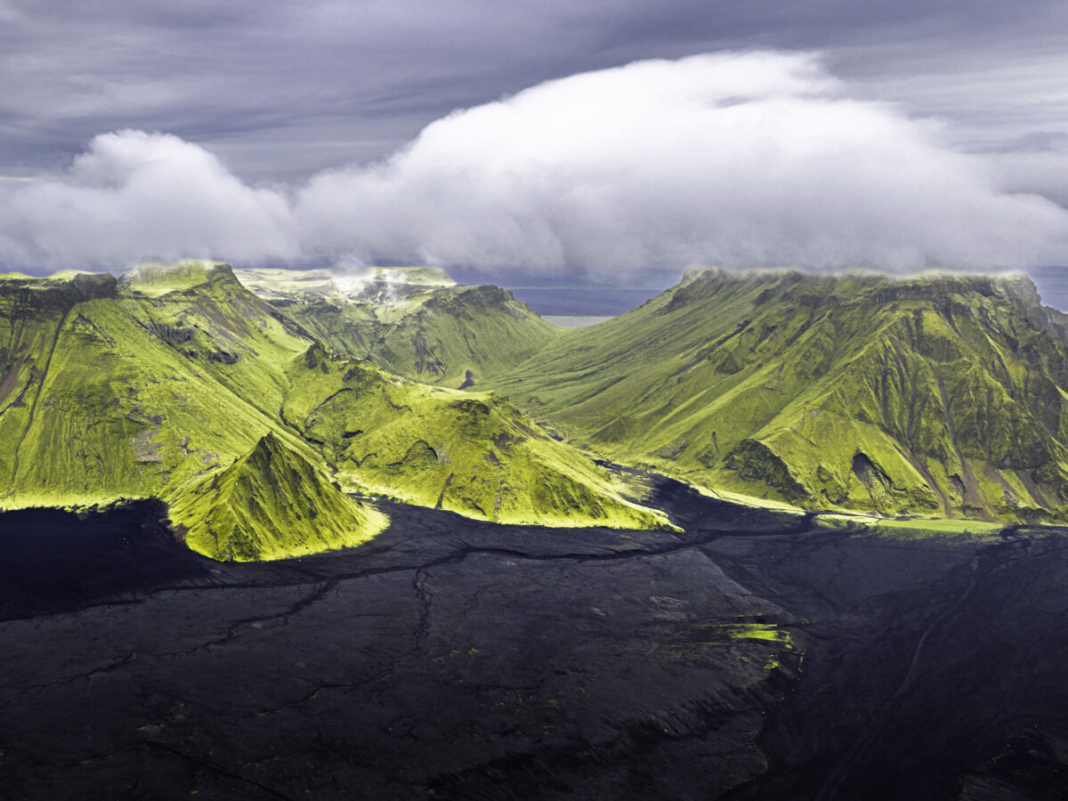 Mountain lava