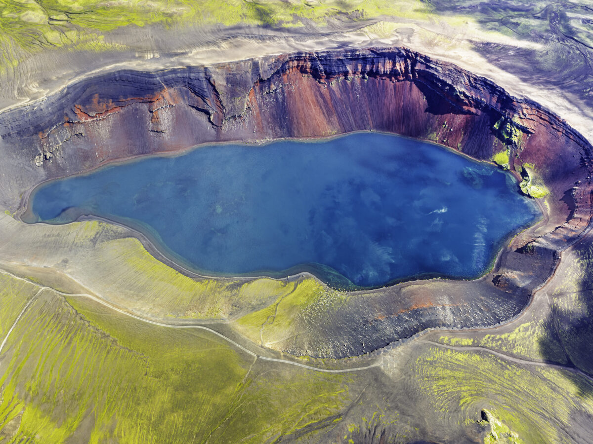 Old crater
