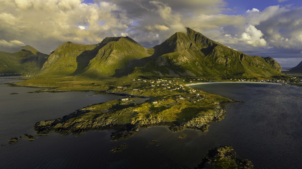 Lofoten's harbour